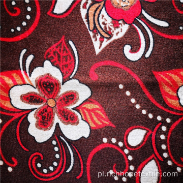 100% poliestrowa tkanina tapicerska z aksamitu afrykańskiego